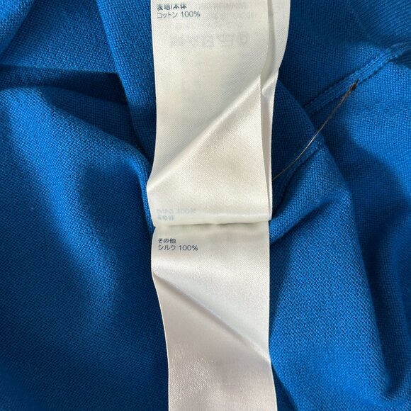 Louis Vuitton Blue & White Everyday Logo Intarsia T-Shirt - Picture 7 of 8